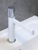 Смеситель для раковины AltroBagno Intento AltroBagnoIntento0132MW матовый белый