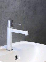 Смеситель для раковины AltroBagno Intento AltroBagnoIntento0132MW матовый белый