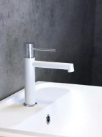 Смеситель для раковины AltroBagno Intento AltroBagnoIntento0132MW матовый белый