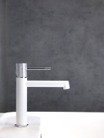 Смеситель для раковины AltroBagno Intento AltroBagnoIntento0132MW матовый белый