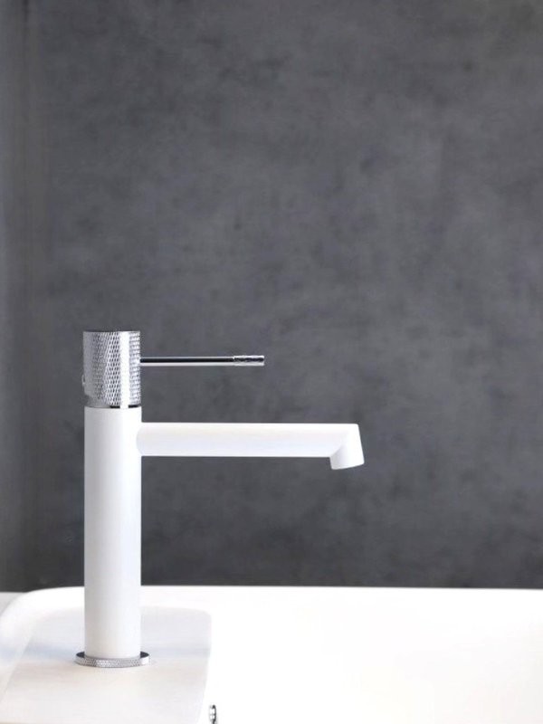 Смеситель для раковины AltroBagno Intento AltroBagnoIntento0132MW матовый белый