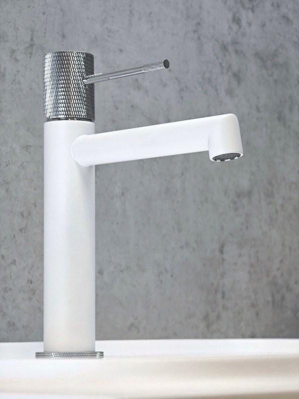 Смеситель для раковины AltroBagno Intento AltroBagnoIntento0132MW матовый белый