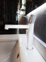 Смеситель для раковины AltroBagno Intento AltroBagnoIntento0132MW матовый белый