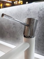 Смеситель для раковины AltroBagno Intento AltroBagnoIntento0132MW матовый белый