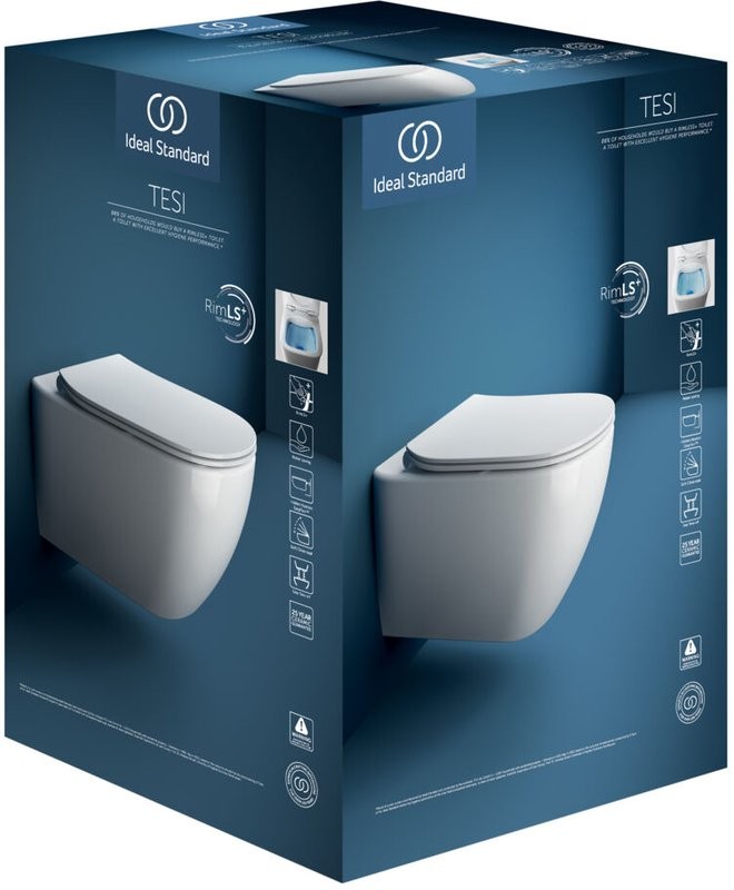 Унитаз подвесной Ideal Standard Tesi T536001 с микролифтом
