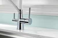 Смеситель для кухни Paulmark Siegen Si213111-CRw хром, с гибким изливом