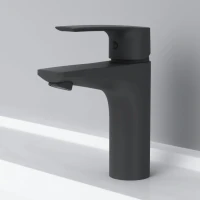 Смеситель для раковины AM.PM Gem F90A02122 черный
