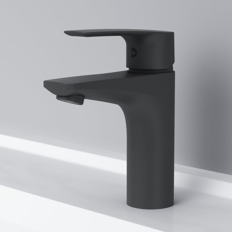 Смеситель для раковины AM.PM Gem F90A02122 черный