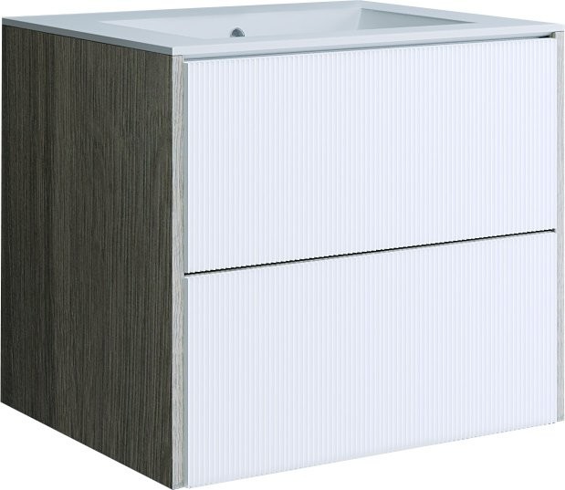 Тумба с раковиной Sanflor Диана 65 дуб шерман