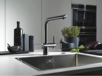 Смеситель для кухни Franke Atlas Neo Sensor 115.0625.525 матовый черный