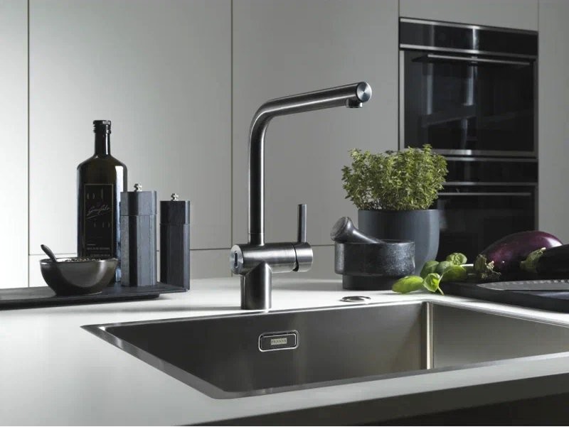 Смеситель для кухни Franke Atlas Neo Sensor 115.0625.525 матовый черный