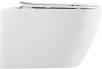 Унитаз подвесной Art&Max Romantic AM213CHR/SC с микролифтом, белый