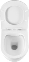 Унитаз подвесной Art&Max Romantic AM213CHR/SC с микролифтом, белый