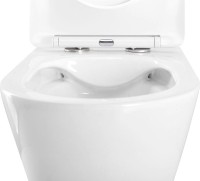 Унитаз подвесной Art&Max Romantic AM213CHR/SC с микролифтом, белый