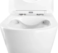 Унитаз подвесной Art&Max Romantic AM213CHR/SC с микролифтом, белый