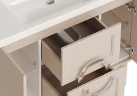Тумба с раковиной ASB-Woodline Федерика 100 тирамису софт Тумба с раковиной ASB-Woodline Федерика 100 тирамису софт