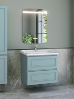 Мебель для ванной комнаты Caprigo Wales 70 антарктида