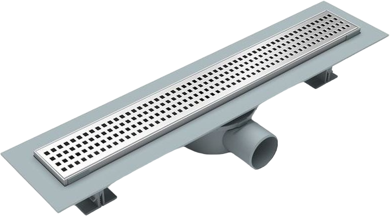 Душевой трап (лоток) Esbano Eco Nice 50 cм, матовый хром