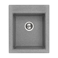 Мойка кухонная AQUATON Линеа 43, серая