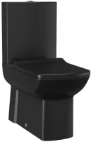 Унитаз-компакт напольный Creavit Lara LR360-11SM00E-0000 черный