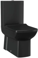 Унитаз-компакт напольный Creavit Lara LR360-11SM00E-0000 черный Унитаз-компакт напольный Creavit Lara LR360-11SM00E-0000 черный