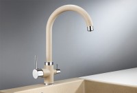 Смеситель для кухни Granula 2168, песок