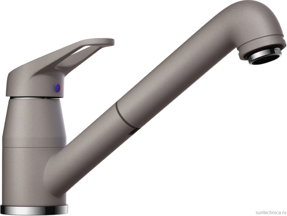 Комплект Мойка AQUATON Аманда серая + Смеситель Omoikiri Tateyama-S GR серый