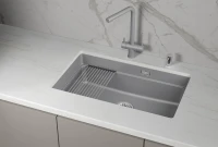 Мойка кухонная Granula Kitchen Space 7303iU алюминиум Мойка кухонная Granula Kitchen Space 7303iU алюминиум