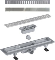 Душевой трап Good Door ТЛ00002 44,5x5,3 см, серый