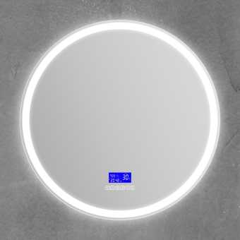 Зеркало круглое BelBagno SPC-RNG-800-LED-TCH-RAD с bluetooth, термометром и радио