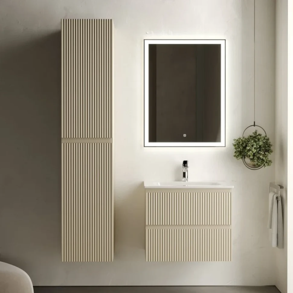 Мебель для ванной комнаты Sancos Snob R 60 см, beige soft