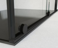 Душевой уголок Vincea Arno VSR-1A9012CLB 120x90 см, профиль черный