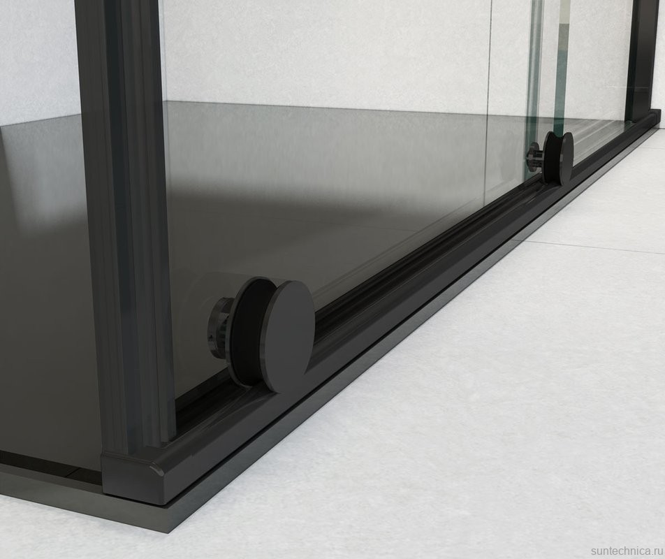 Душевой уголок Vincea Arno VSR-1A9012CLB 120x90 см, профиль черный