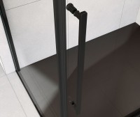 Душевой уголок Vincea Arno VSR-1A9012CLB 120x90 см, профиль черный