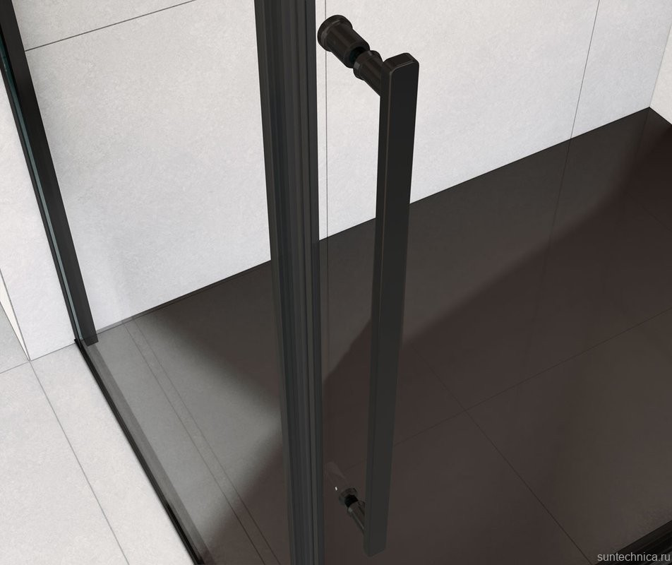 Душевой уголок Vincea Arno VSR-1A9012CLB 120x90 см, профиль черный