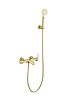 Смеситель для ванны с душем Boheme Eterna 173-G gold
