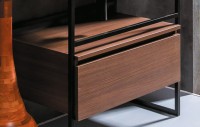 Мебель для ванной комнаты Armadi Art Loft 80 dark wood, напольная