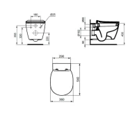 Комплект Ideal Standard Connect AquaBlade E211601 Комплект Ideal Standard Connect AquaBlade E211601