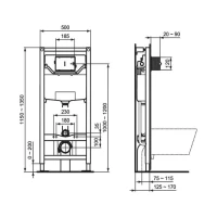 Комплект Ideal Standard Connect AquaBlade E211601 Комплект Ideal Standard Connect AquaBlade E211601