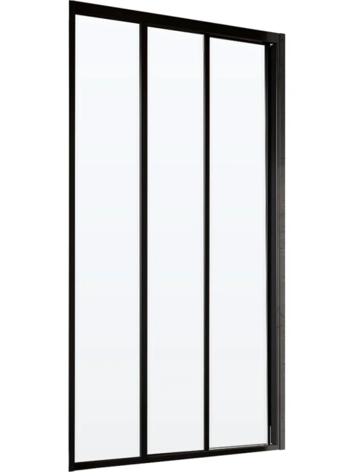 Душевая дверь в нишу Ravak Supernova ASDP3-90 Transparent, 200, профиль черный