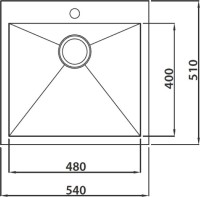 Мойка кухонная Kaiser KSM-5451