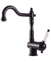 Смеситель для кухни Rav Slezak Labe L508.5/8CMAT черный матовый