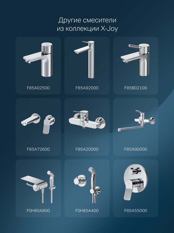 Термостатический смеситель AM.PM X-Joy F85A50000 для душа