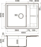 Комплект Мойка Omoikiri Sumi 65-GR leningrad grey + Измельчитель Nagare slim 1250 Комплект Мойка Omoikiri Sumi 65-GR leningrad grey + Измельчитель Nagare slim 1250