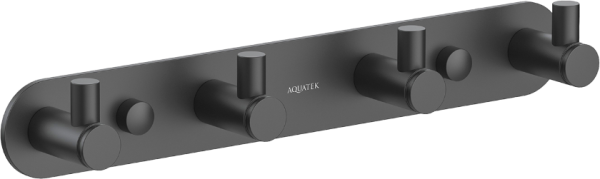 Крючок AQUATEK Европа AQ4123MB черный матовый