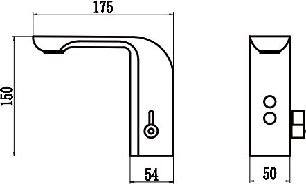 Смеситель для раковины Savol S-GY8885H черный матовый