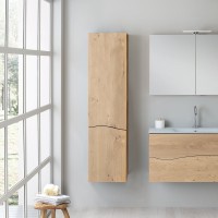 Шкаф пенал для ванной Jacob Delafon Sherwood EB1836LRU-P6 L натуральный дуб