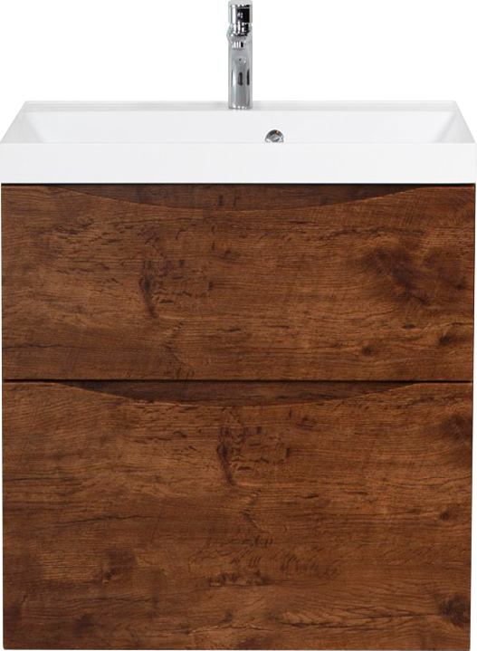 Тумба с раковиной BelBagno Marino H60 rovere moro, 60 см