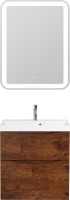 Тумба с раковиной BelBagno Marino H60 rovere moro, 60 см