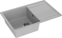 Мойка кухонная Domaci Палермо PR-735-003 серая Мойка кухонная Domaci Палермо PR-735-003 серая